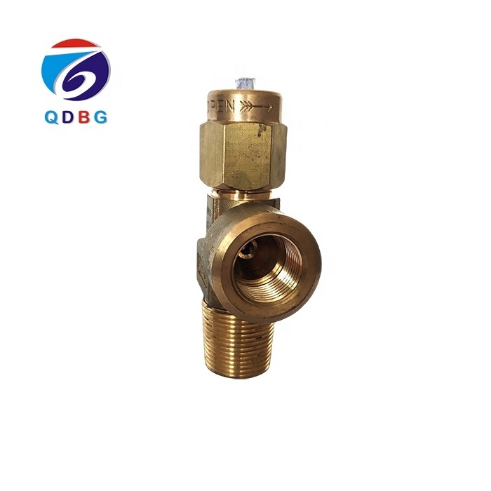 QDBG Factory Supply Bull Nose Brass F-3 Oxygen Gas Valve