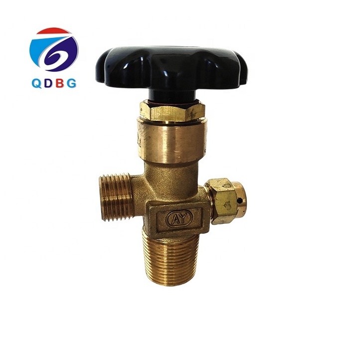 QDBG Factory Supply Bull Nose Brass QF-8 Oxygen Gas Valve