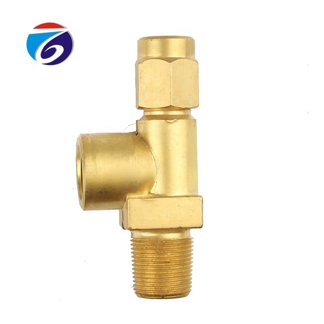 Hot Sale Bull Nose QF-7B Brass Gas Valve for Oxygen Nitrogen Air Use