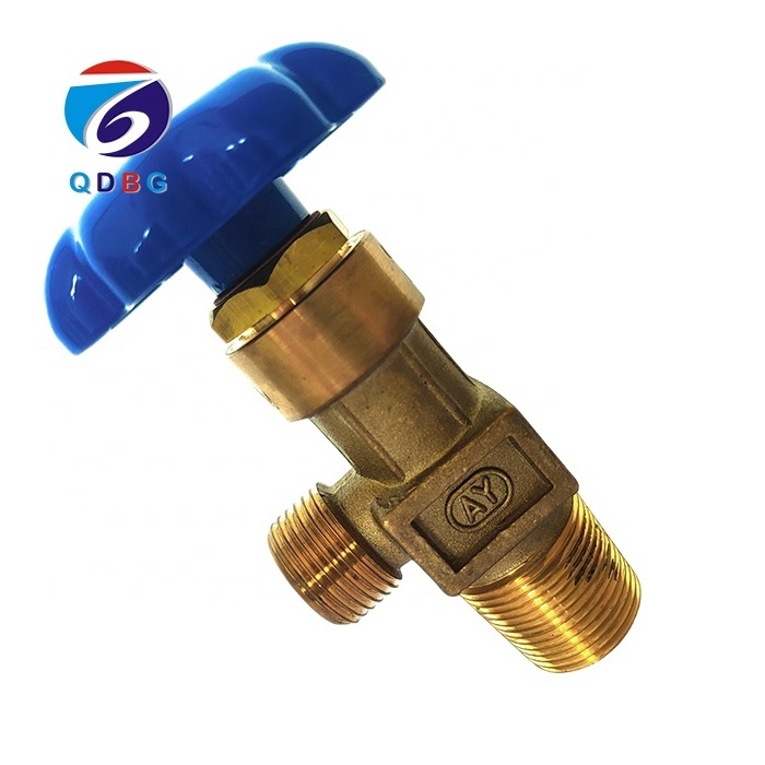 QDBG Factory Supply Bull Nose Brass F-4B Oxygen Gas Valve