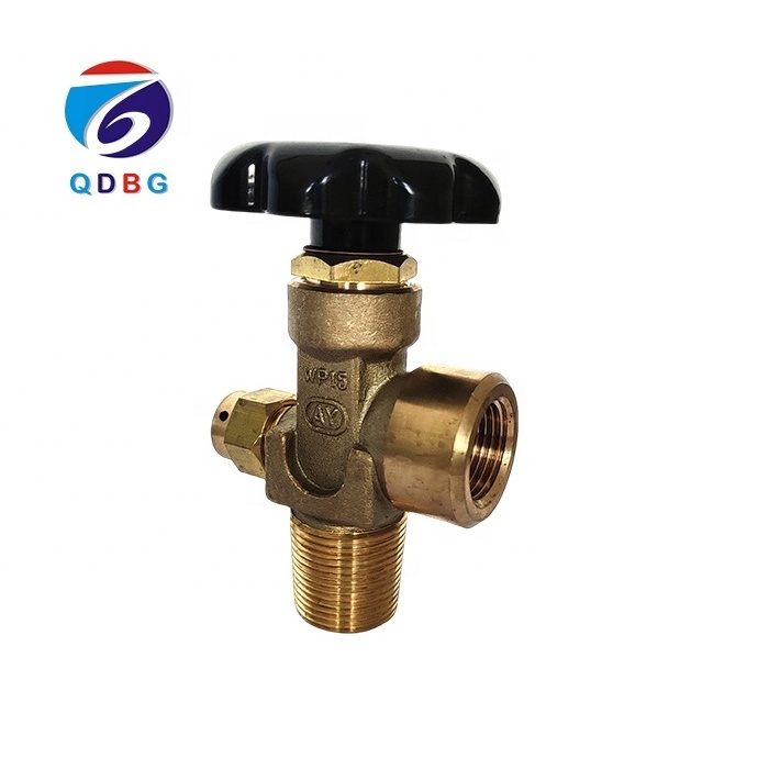 QDBG Factory Supply Bull Nose Brass QF-6 Oxygen Gas Valve