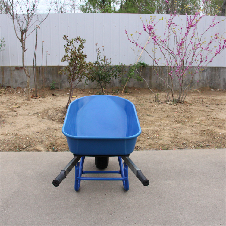 Heavy Duty Industrial Construction Building Tools Steel Metal Tray Wheelbarrows High Quality Flat Free Wheel Wheelbarrow