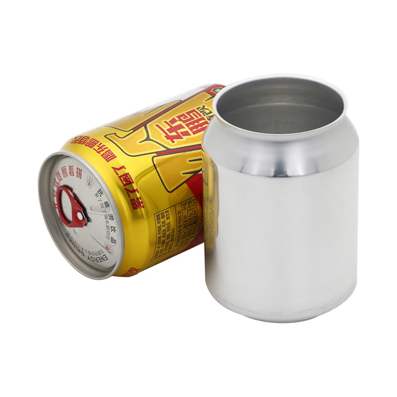 Dia202 easy open ends 250ml Stubby can 12oz coffee soda beer drink packaging empty aluminum beverage can bpani