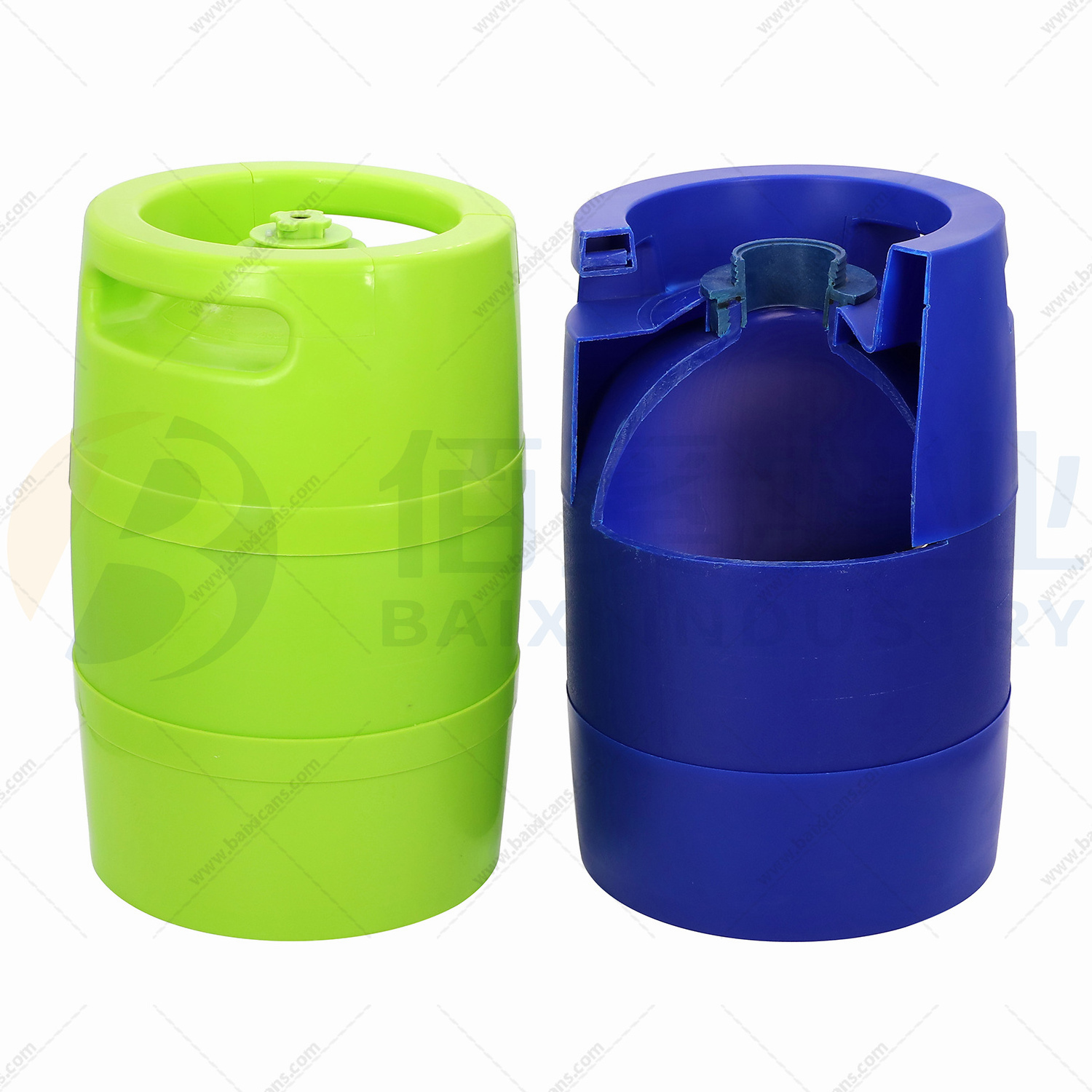 5 L one-way plastic beer kegs for party