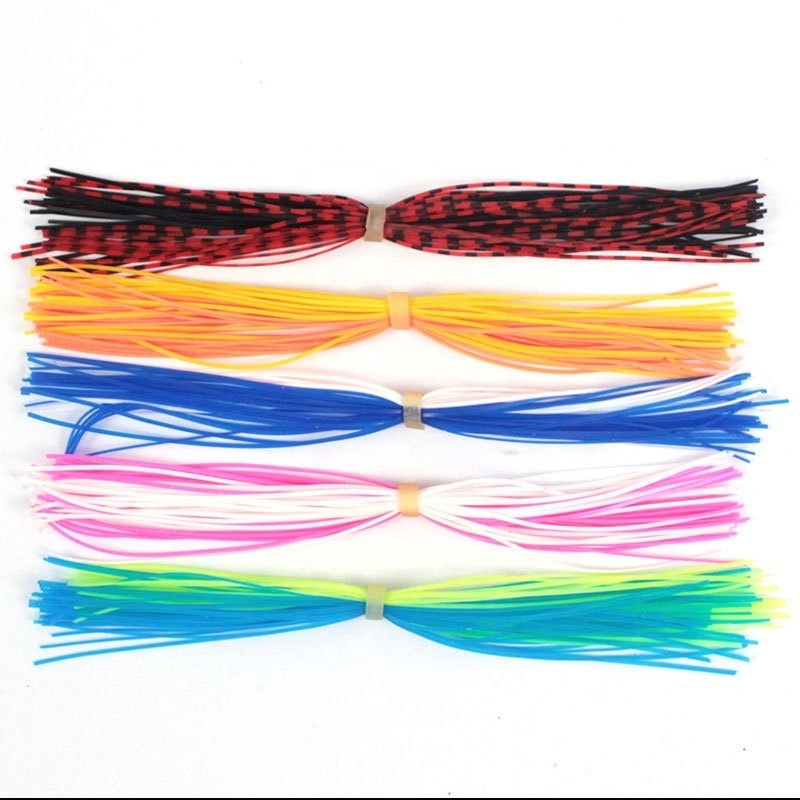 Lure Making Materials intelligent Fly Tying Fishing Tackle Silicone Jig Skirt  fliegenfischen flugbindnings material