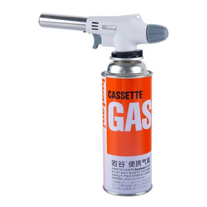 Portable Cassette Gas Tank Outdoor BBQ Igniter Baking Flame Gun