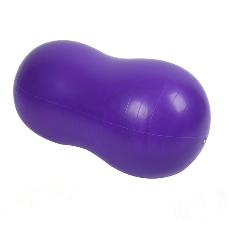 Customize New Design Good inflatable peanut Pilates Fitness Exercise Peanut Oval Yoga Ball