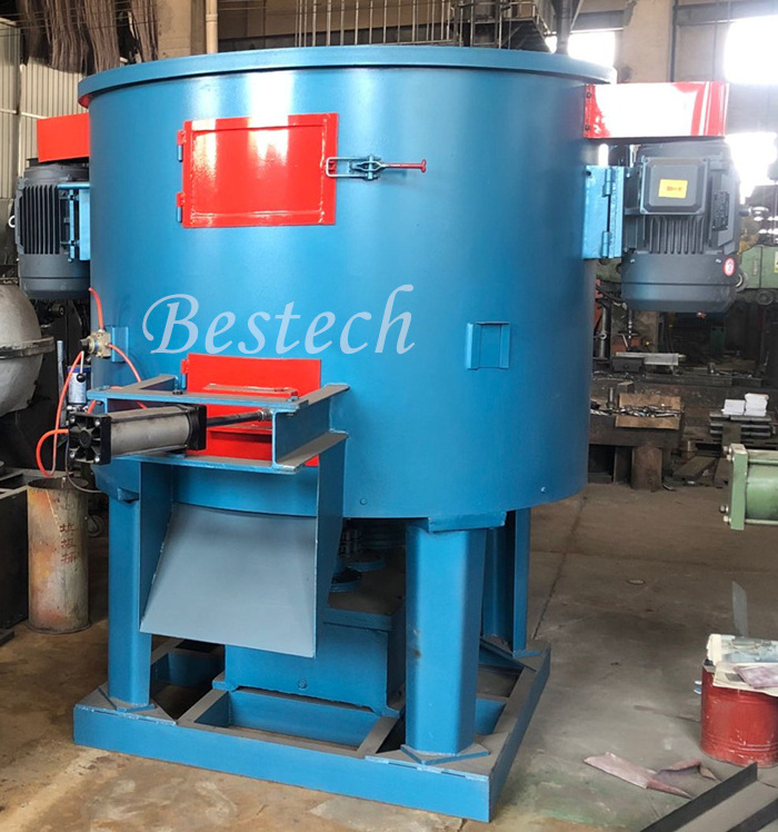 Green Sand Mixer Muller Clay Sand Mixing Machine For Casting Production