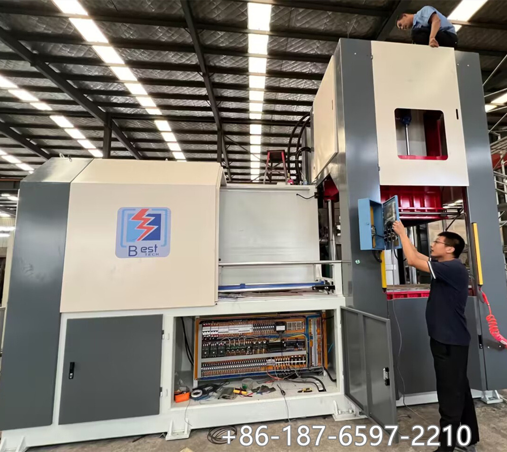 Green Sand Fully Automatic Horizontal Parting Flaskless Molding machine of Casting Molding Line