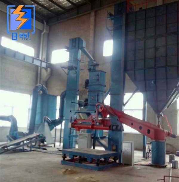 foundry resin sand mixer/resin coated sand casting/resin sand production line treatment process