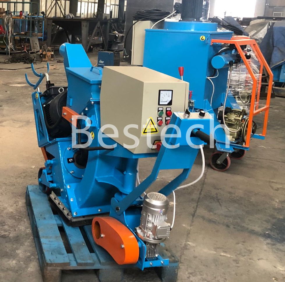 shot blasting machine concrete width 270mm