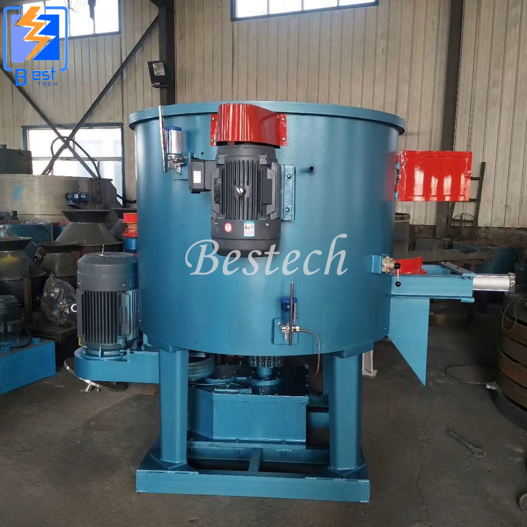 Green Sand Mixer Muller Clay Sand Mixing Machine For Casting Production