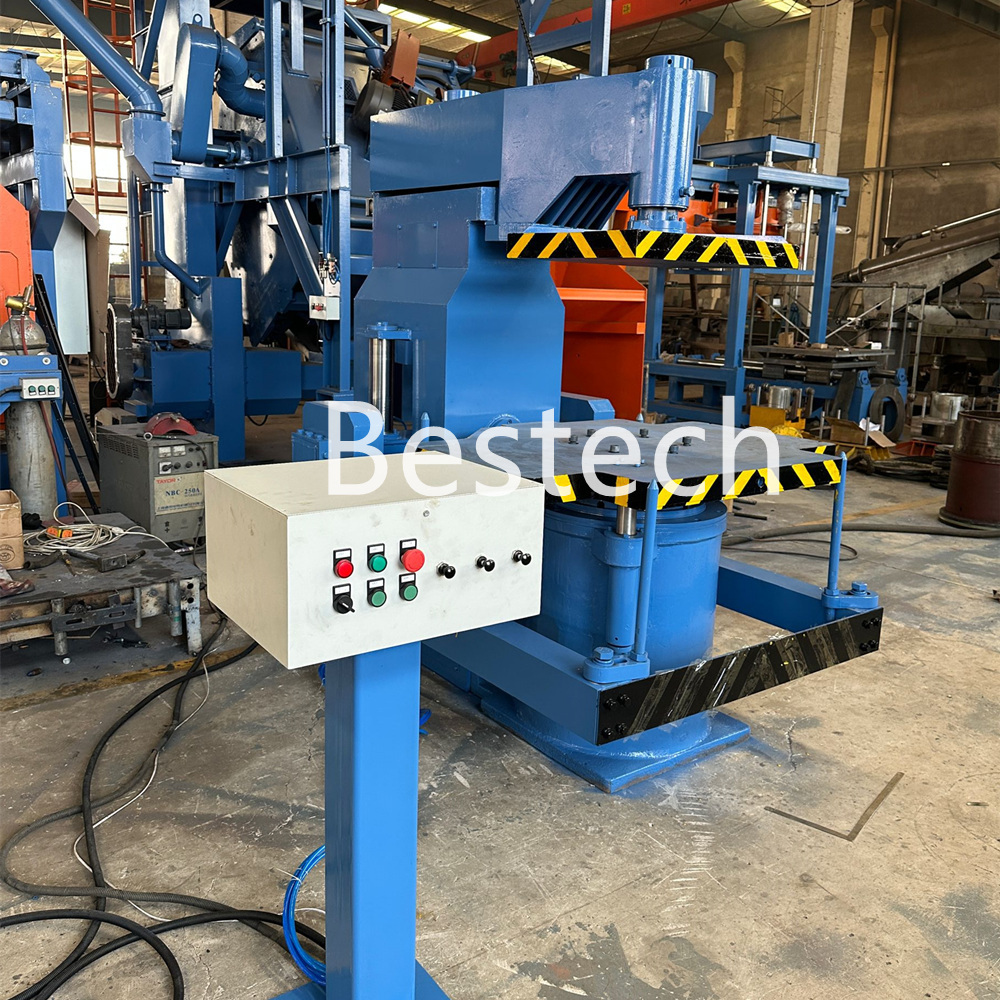 Casting Microseism Z148 Jolt Squeeze Green Sand Molding Machine Price