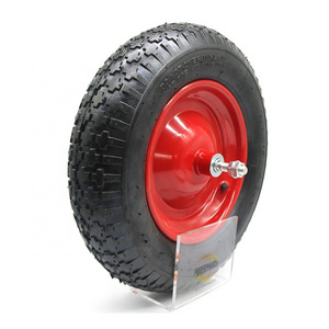 Wheelbarrow Wheel 3.50-8 with flat free tire