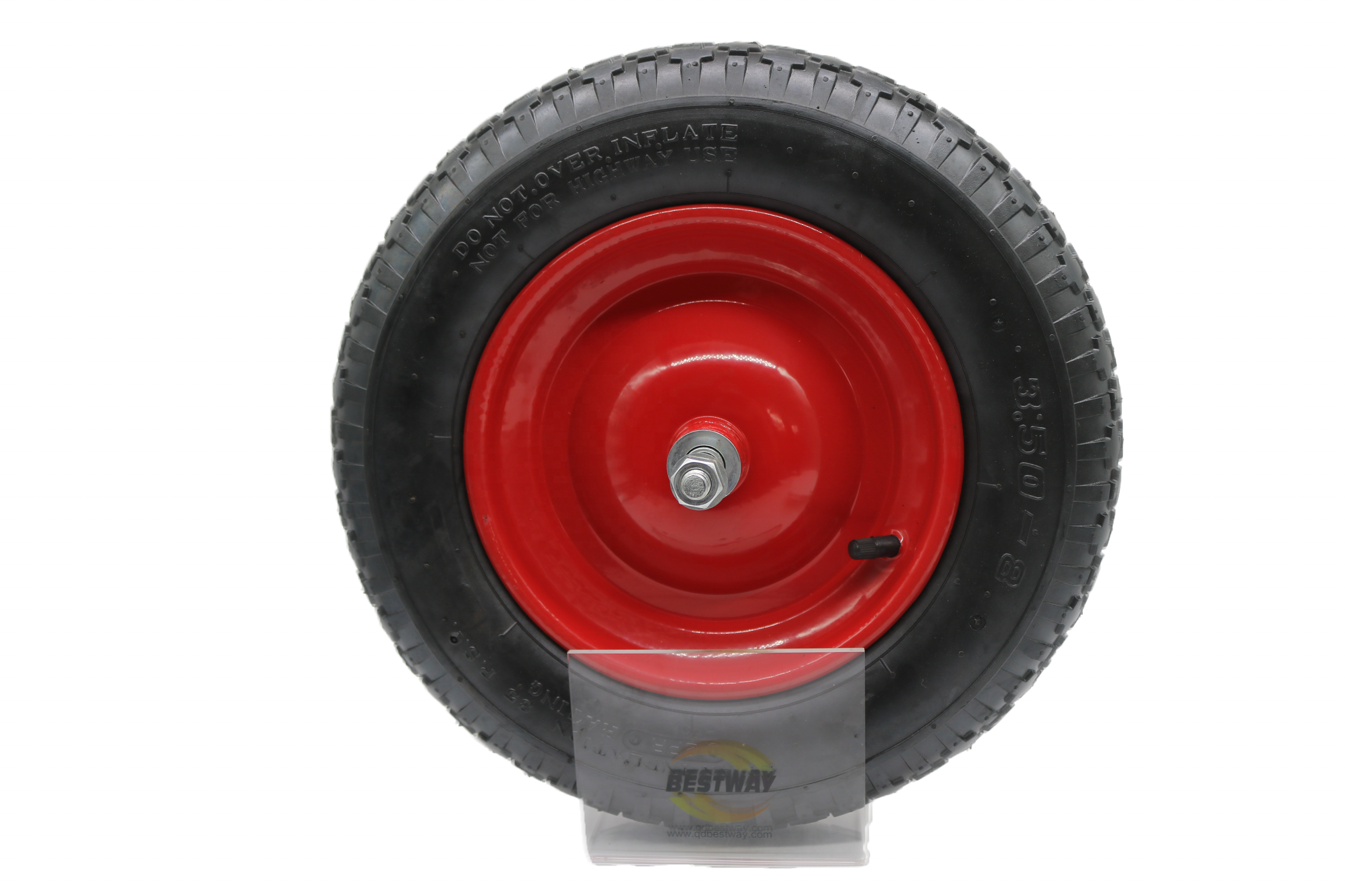 Wheelbarrow Wheel 3.50-8 with flat free tire