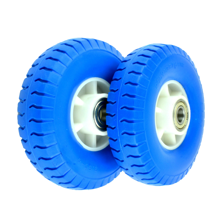 3.50-5 2.50-4 3.25-8 flat free tire plastic wheel pu foam caster wheel for hand truck trolley wheelbarrow korea wheel tyre