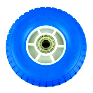 3.50-5 2.50-4 3.25-8 flat free tire plastic wheel pu foam caster wheel for hand truck trolley wheelbarrow korea wheel tyre