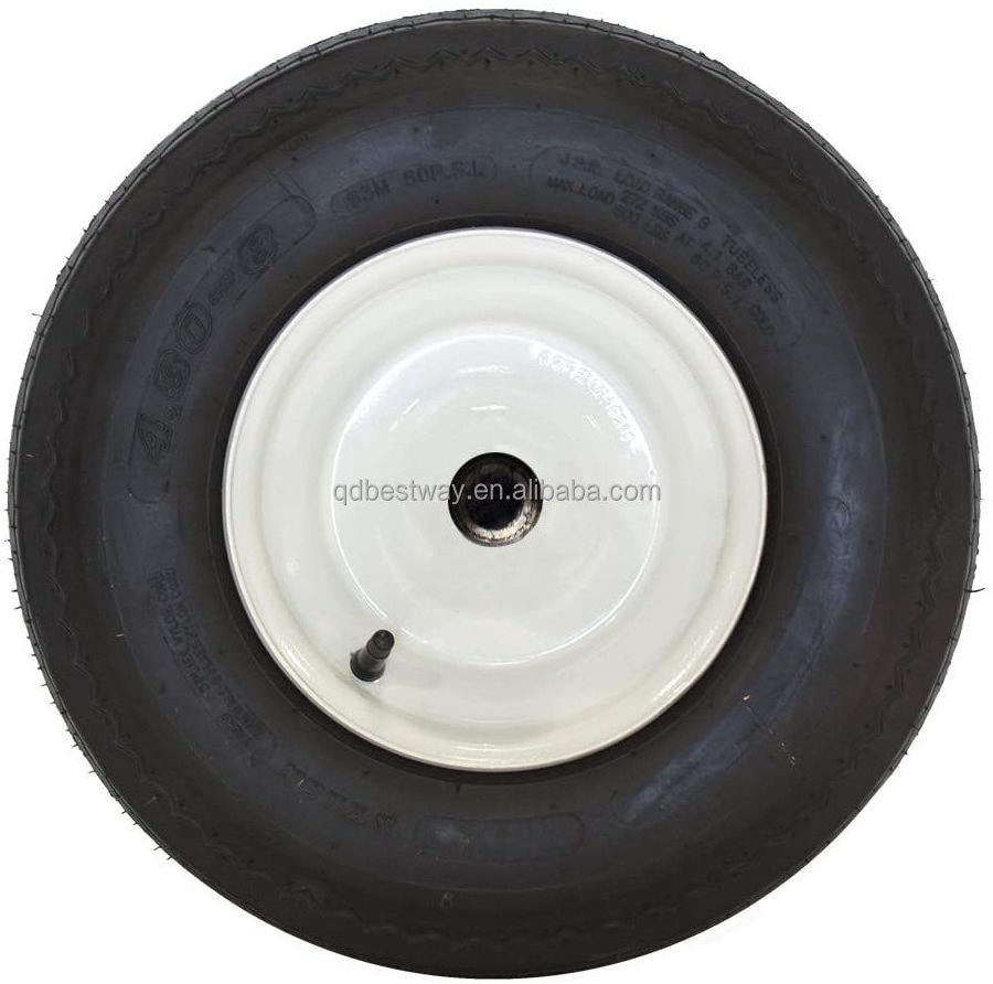 4.80-8 4PR tyre wheel for boat, cargo, utility and recreational travel trailers, Log Splitters