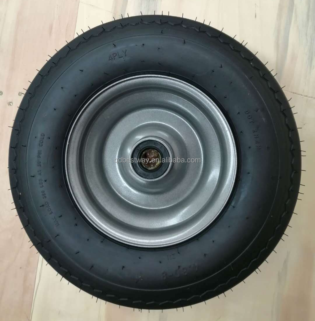 4.80-8 4PR tyre wheel for boat, cargo, utility and recreational travel trailers, Log Splitters