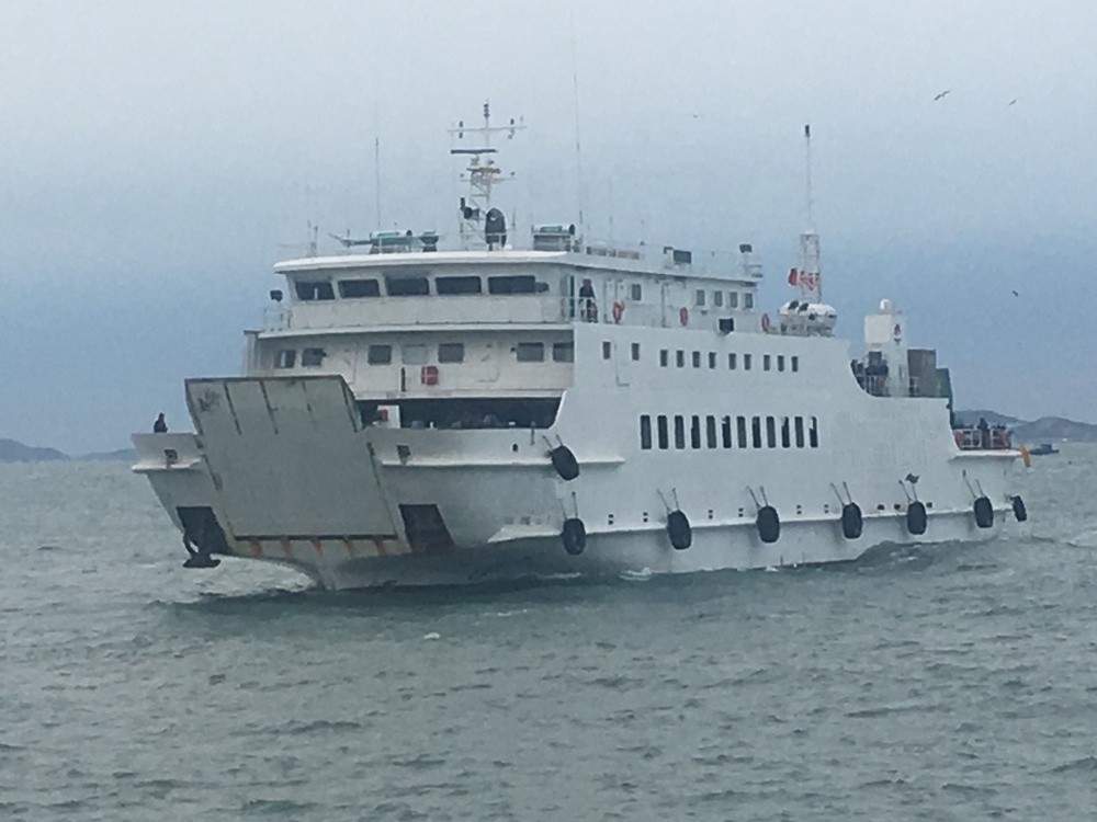 RORO ship 65m passenger & car truck Ferry ship