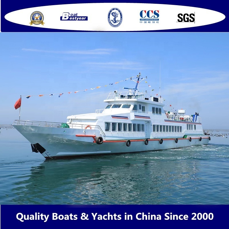 Bestyear 41.97m Used Steel Coastal Passenger Boat for 198 Passengers on Sale