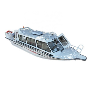 Bestyear New designed 8.38m Aluminum Passenger Cabin Boat for 12 persons