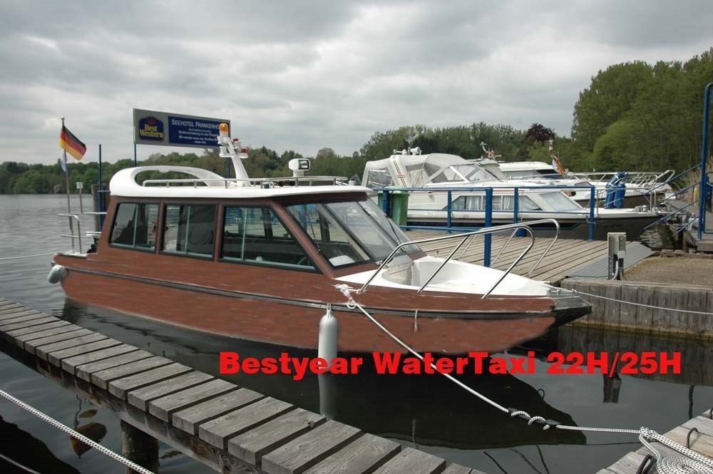 FRP WaterTaxi Ferry boat 22H and 25H Passenger Boat