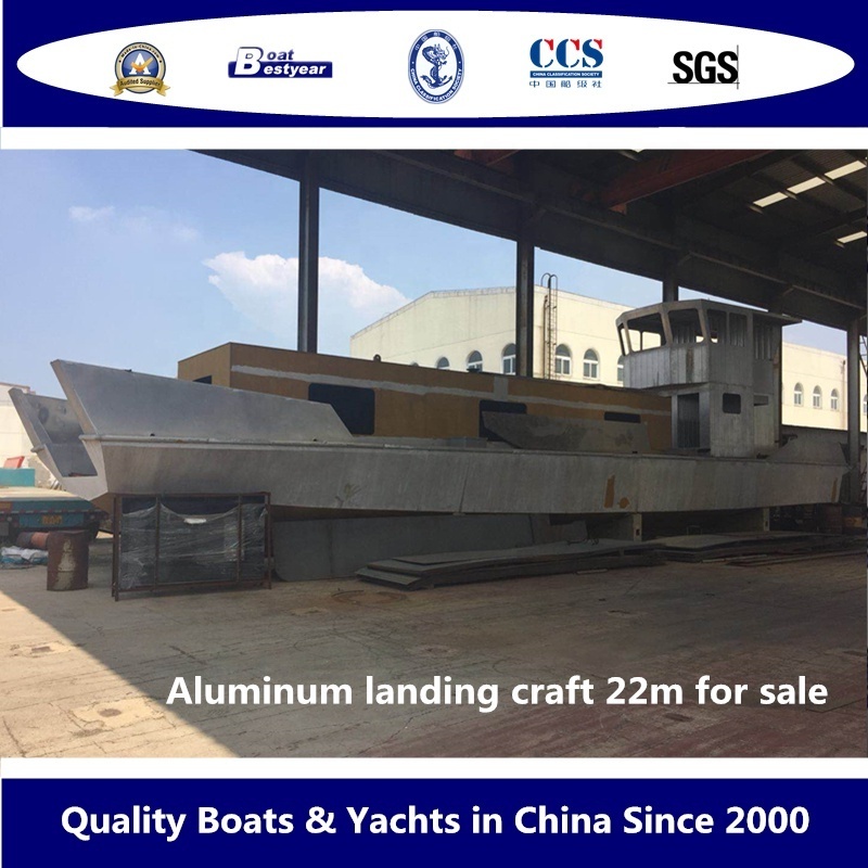 Bestyear Aluminum Landing Craft 22m boat for Sale