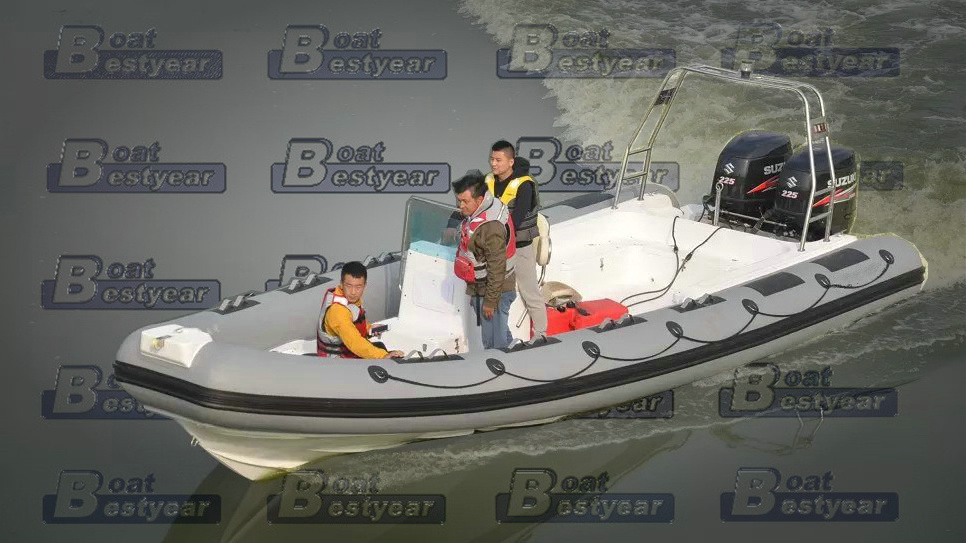 Bestyear Rigid Hull Inflatable  Hypalon RIB Boat RIHB Touring Yacht for sale 8.6M-12M