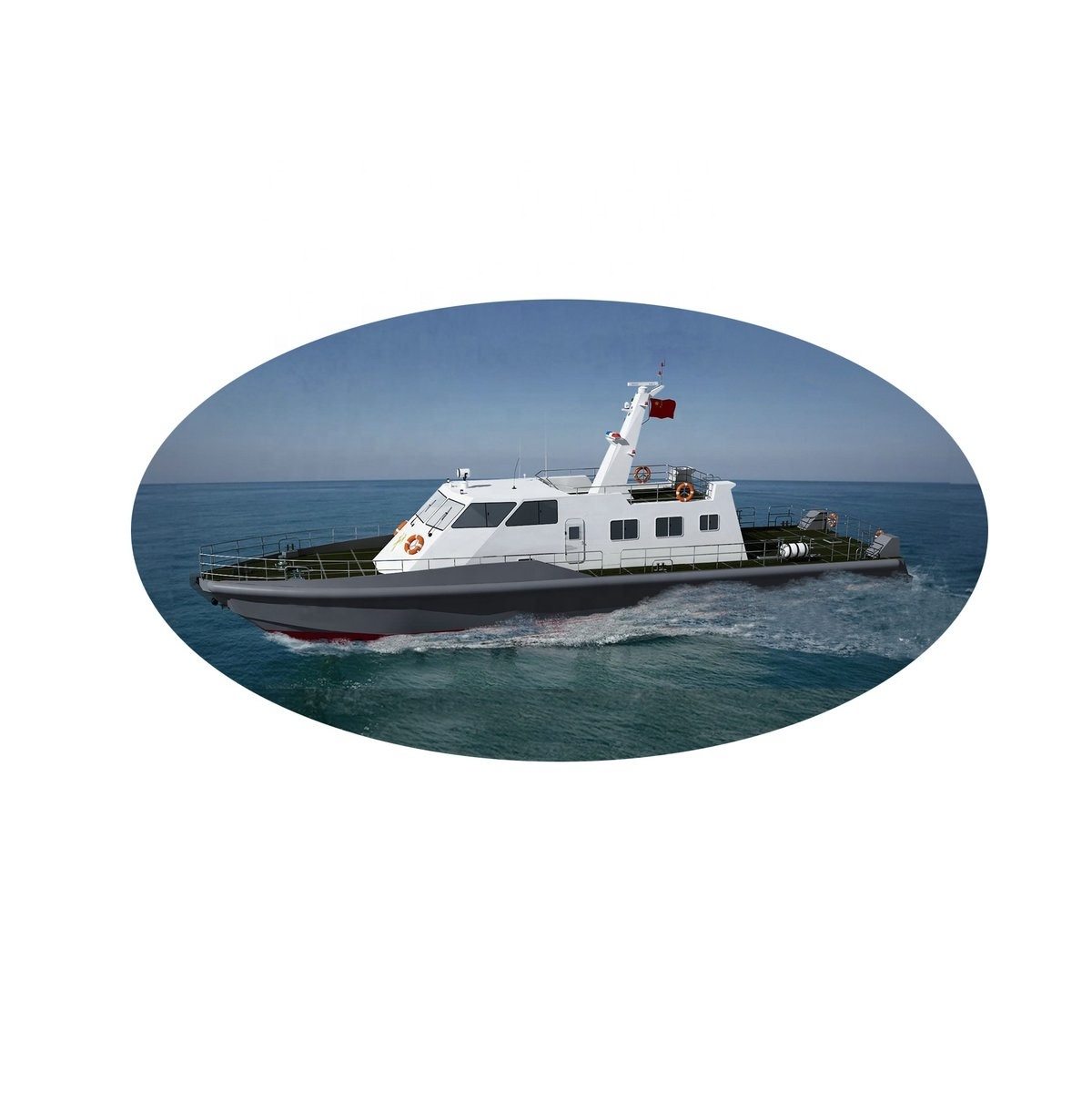 Bestyear 33m High Speed Fiberglass Boat for Patrol or Work