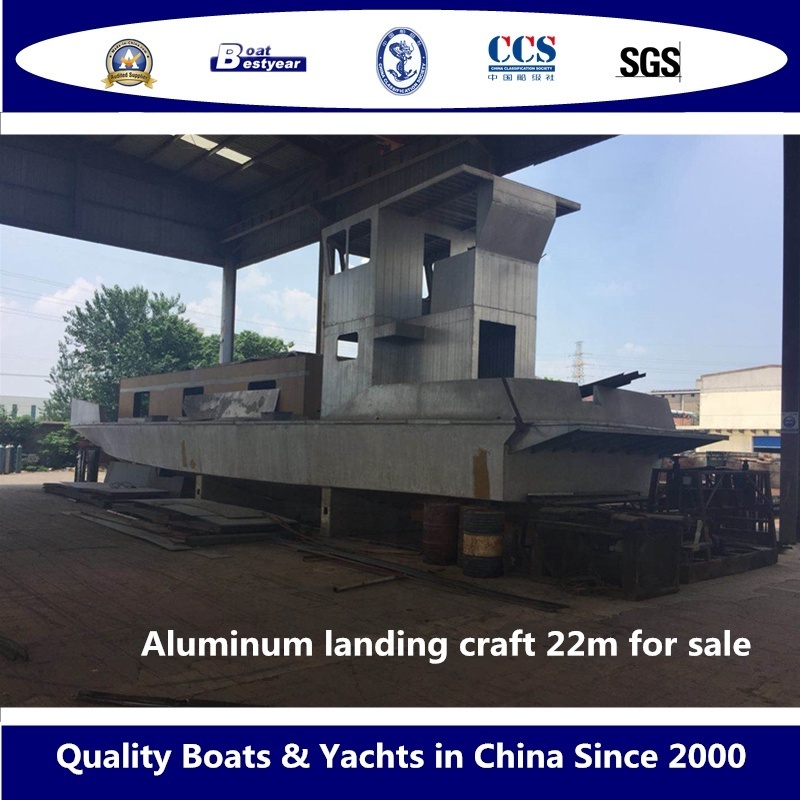 Bestyear Aluminum Landing Craft 22m boat for Sale