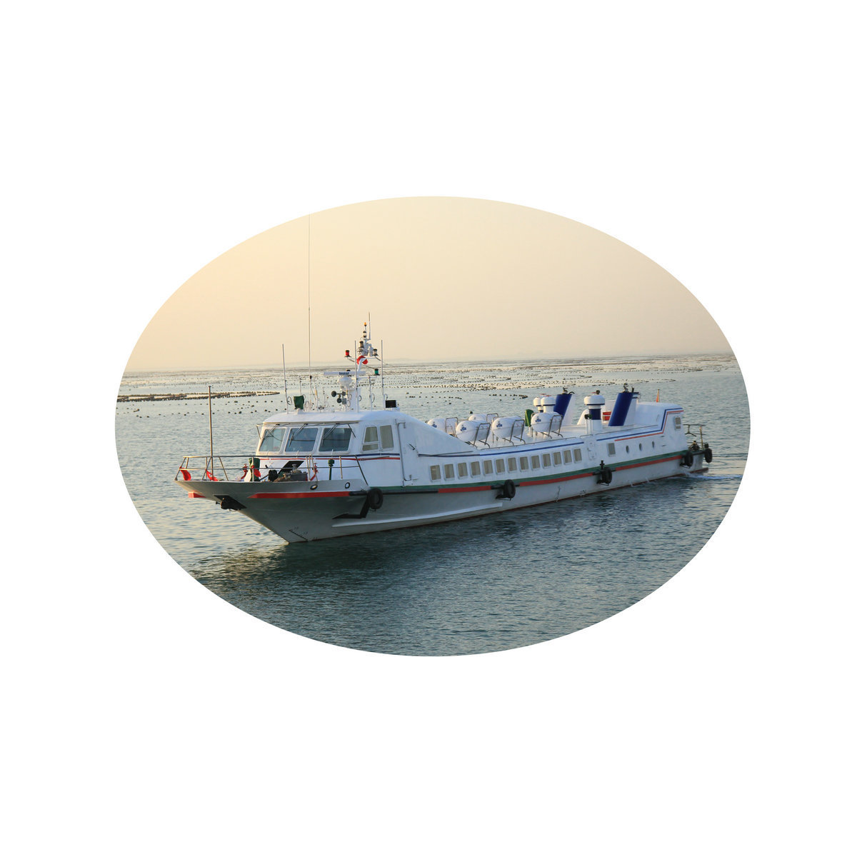 Bestyear 33.90m Used Steel Coastal Passenger Boat for 99 People on sale