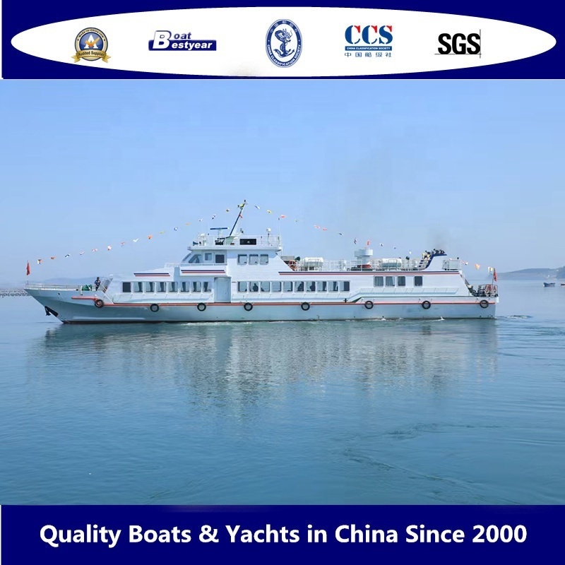 Bestyear 41.97m Used Steel Coastal Passenger Boat for 198 Passengers on Sale