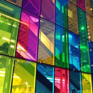 Multi Colour Transparent Window Film Stained Glass