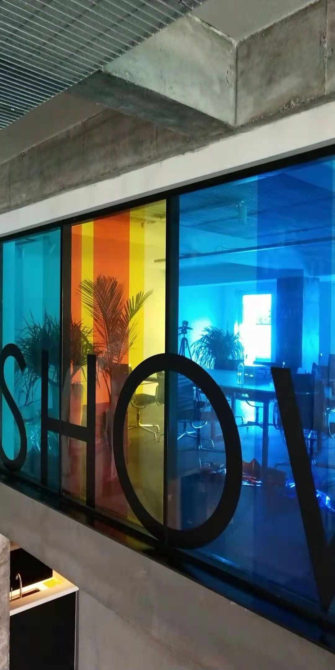 Multi Colour Transparent Window Film Stained Glass