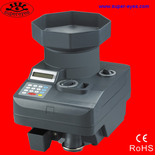 Automatic coin counter and sorter for Paraguay/high speed coin counting and sorting machine