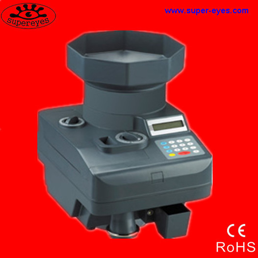 Automatic coin counter and sorter for Paraguay/high speed coin counting and sorting machine