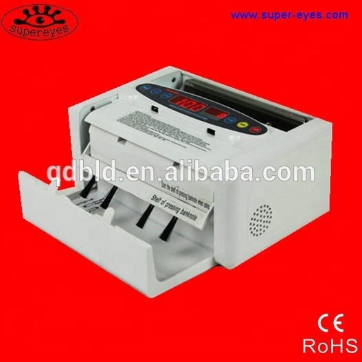 Portable money bill banknote currency counter counting machine