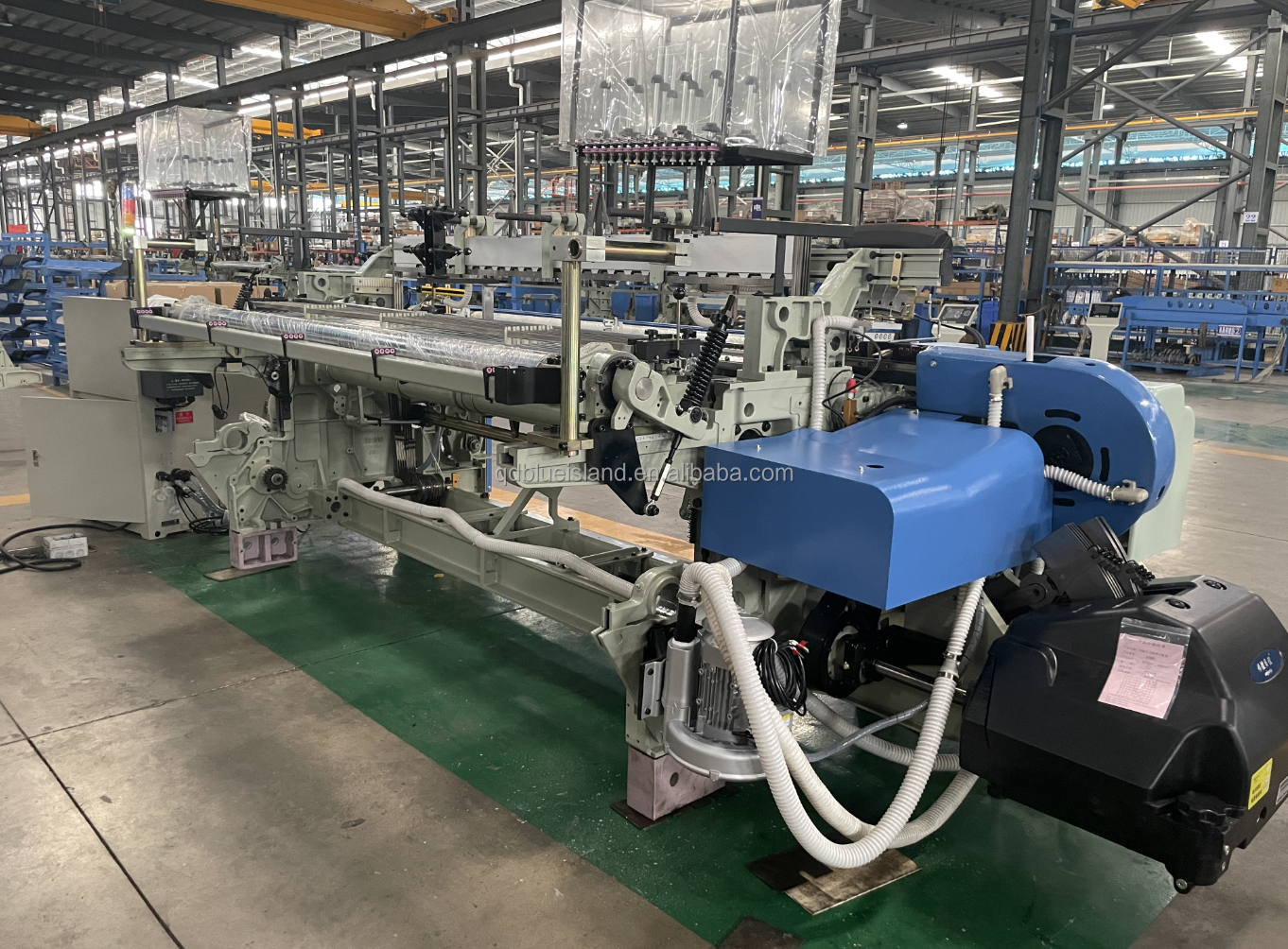 BISLAND TEX QB588B High Speed Industrial Fabric Weaving Machine Fiberglass Mesh Rapier Loom