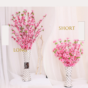 Silk High simulation Wedding decoration home Decor New Arrival Simulation Silk Cherry Blossom Flowers Artificial Flowers