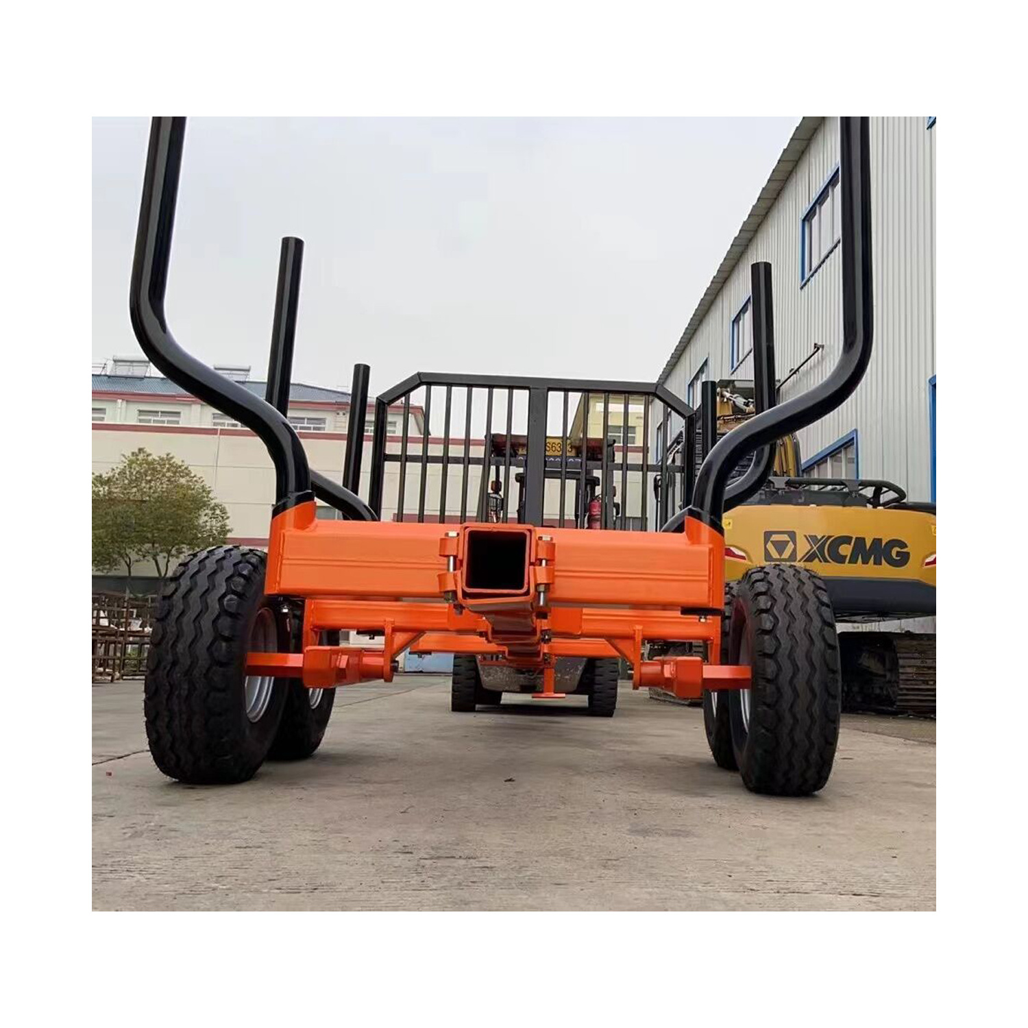 Log Grapple for Tractor Wood Grapple Swivelling Grapple