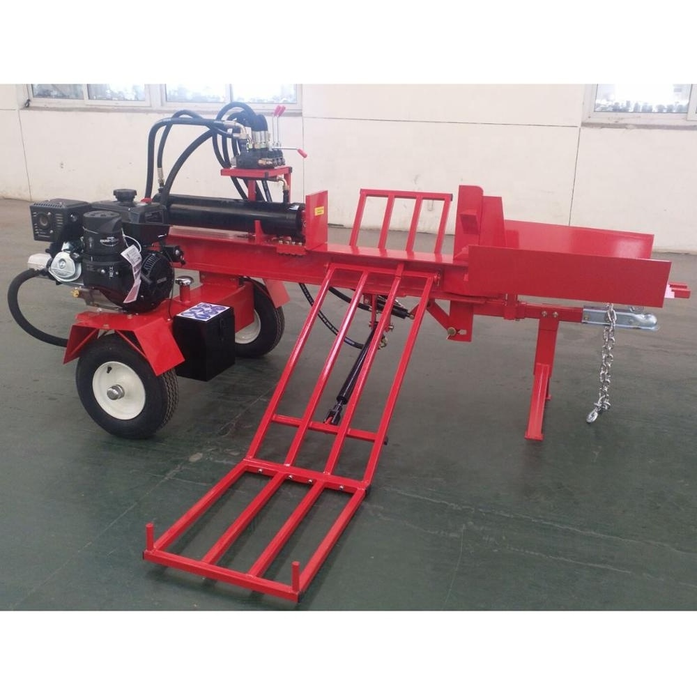 Hot selling 50T Log splitter with log lift table