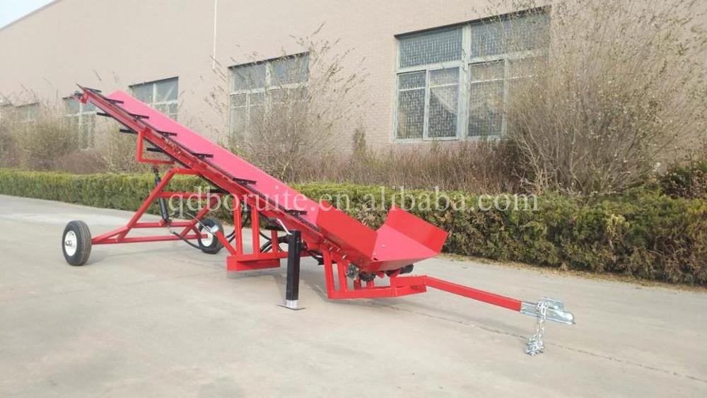 Good Price 16 feet China Wood Elevator Firewood Conveyor with chain belt