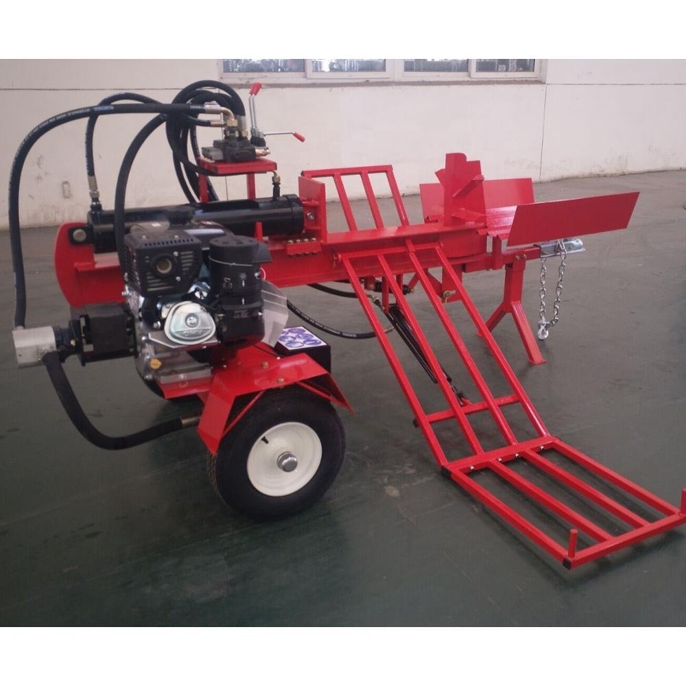 Hot selling 50T Log splitter with log lift table