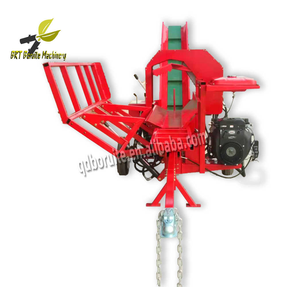 BRT 30T All-in-one Chainsaw Firewood Processor with Six-way Control Valve Hydraulic Log Splitter