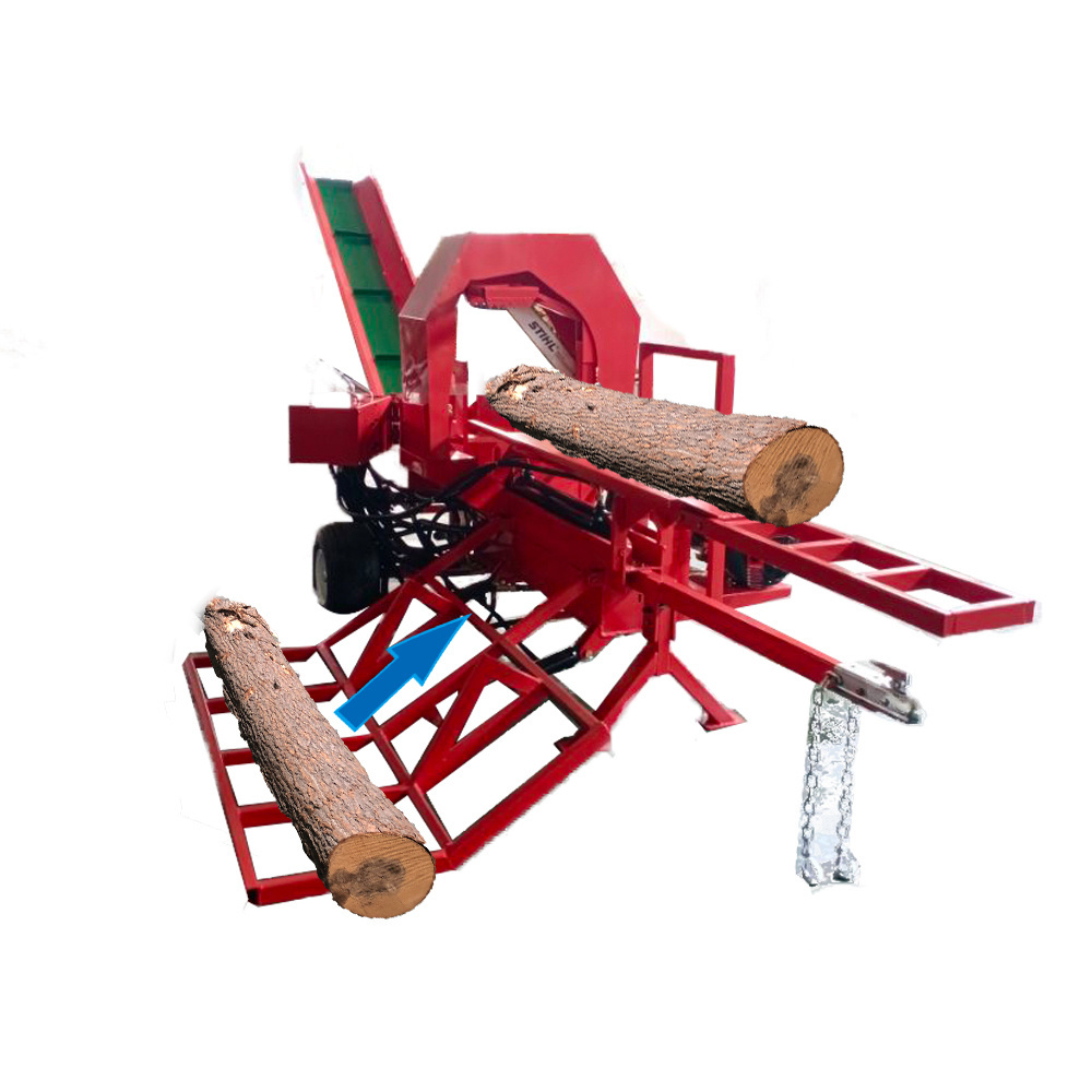 wood splitting machine log splitter petrol wood saw cutting machine price