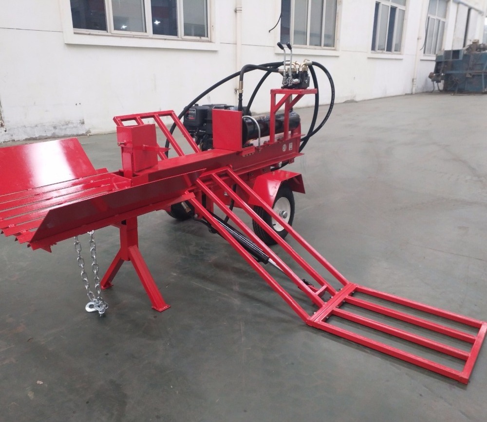 Hot selling 50T Log splitter with log lift table