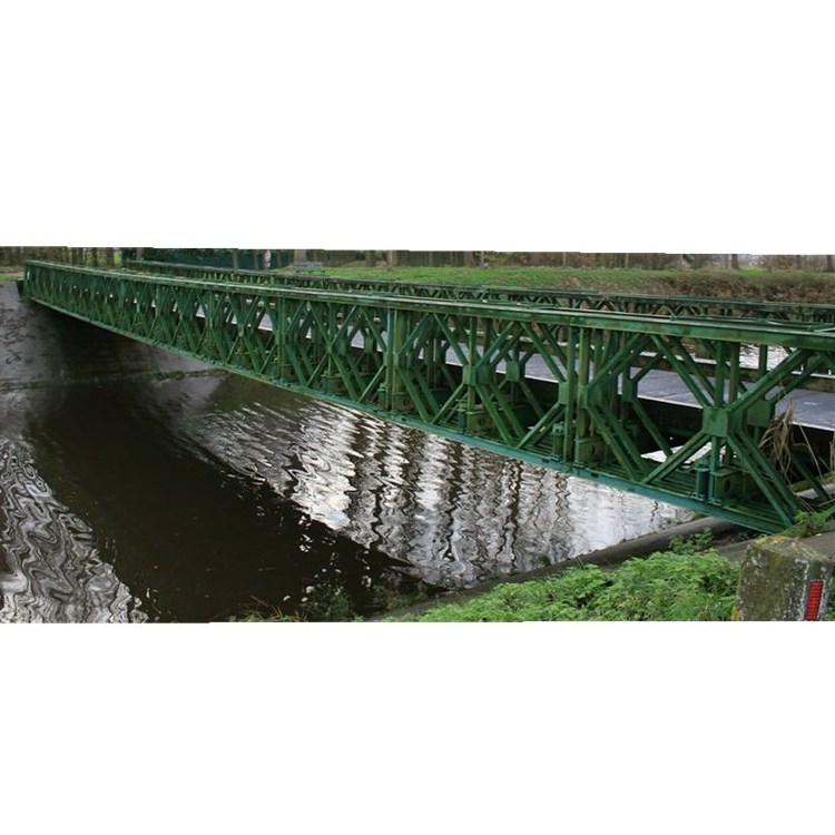 Long Life China Manufacturer Prefabricated High Strength Steel Bridge Bailey bridge