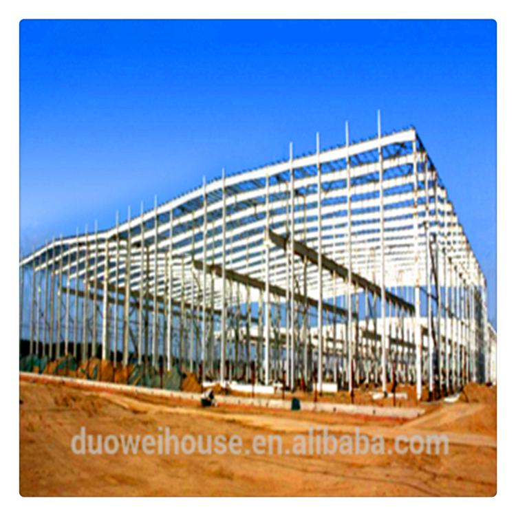 Prefab Steel Structure Building Industrial Commercial Metal Workshop Warehouse Shed Hangar