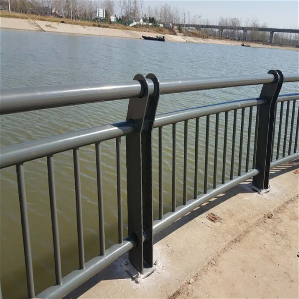 Hot sale Factory Directly Galvanized steel Bridge Road Parapet Handrail guardrail Stainless Steel Freeway Guard Rail